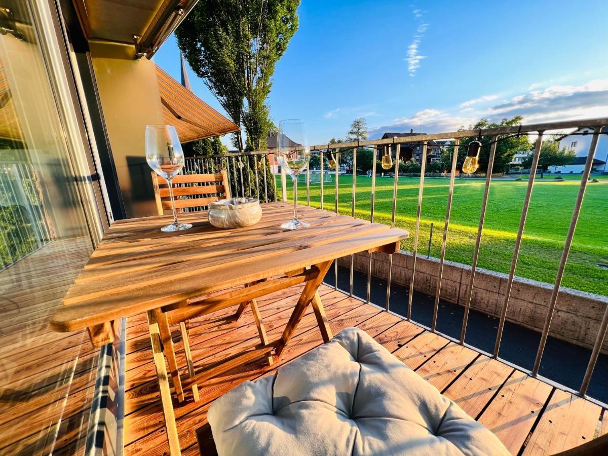 Flair Apartments Vorarlberg - Stilvolles Wohnen Nahe Bodensee & Alpen - Kueche, Balkon & Gratis Parkplatz Bregenz Eksteriør bilde