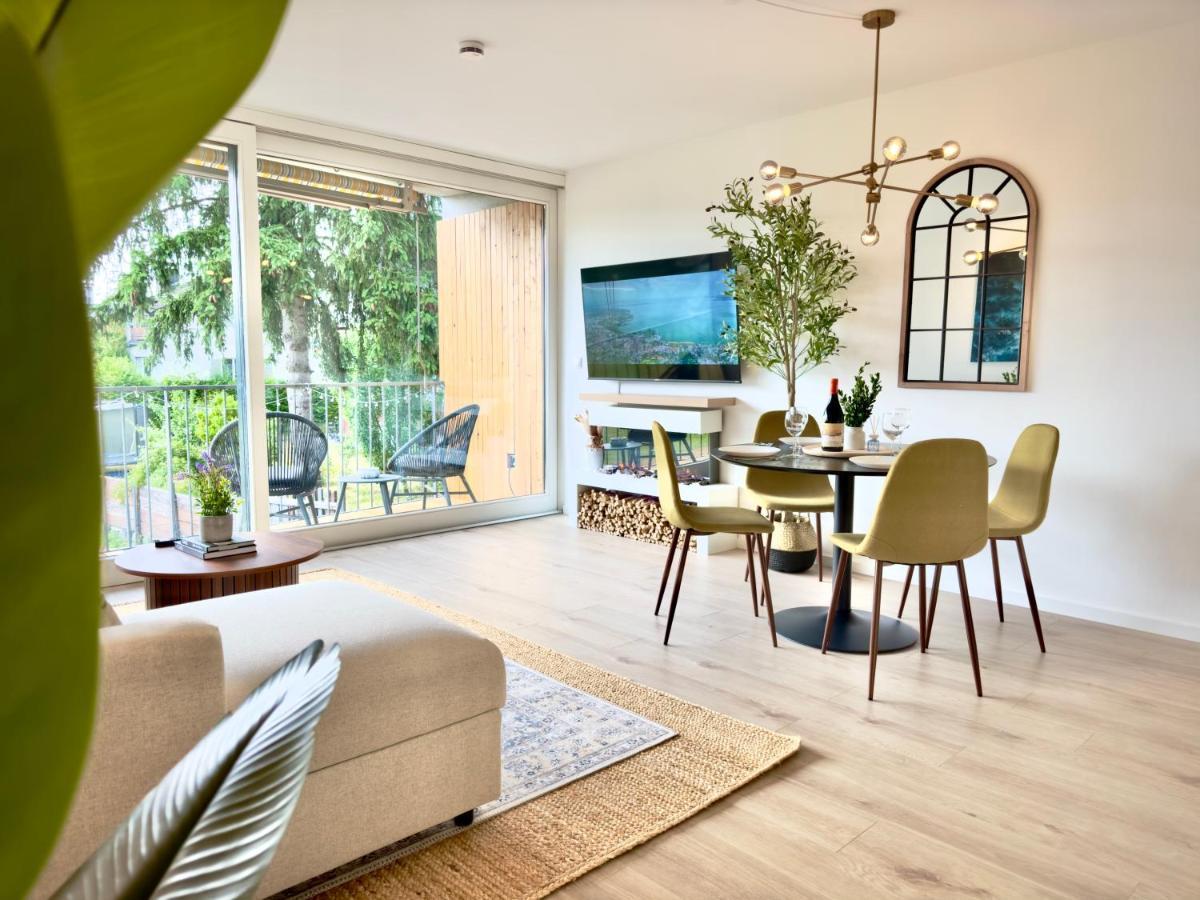 Flair Apartments Vorarlberg - Stilvolles Wohnen Nahe Bodensee & Alpen - Kueche, Balkon & Gratis Parkplatz Bregenz Eksteriør bilde